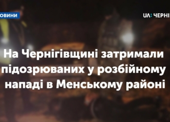 На Чернігівщині затримали підозрюваних у розбійному нападі в Менському районі