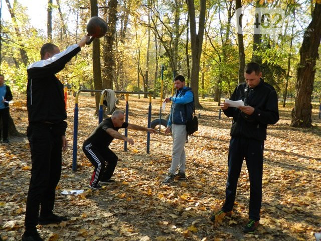 У міському парку оцінювали рівень фізичної підготовленості чернігівців