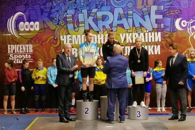 Марина Дрозд – “бронзова” призерка чемпіонату України з важкої атлетики
