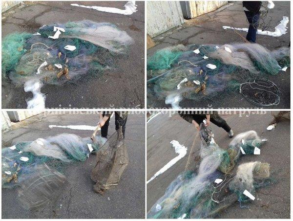На Чернігівщині знищили понад 2 кілометри рибацьких сіток