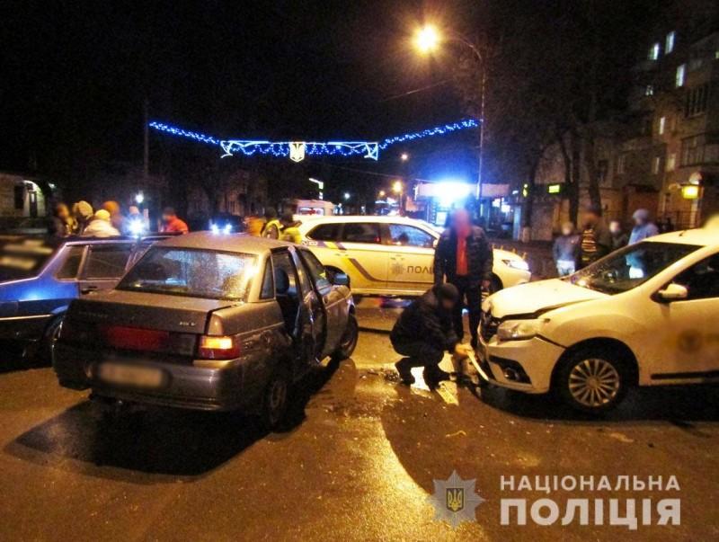ДТП с пострадавшими: на Черниговщине столкнулись 3 авто