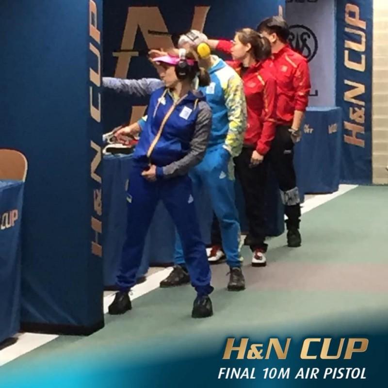 Чернігівська стрільчиня Олена Костевич здобула дві золоті медалі на міжнародному турнірі