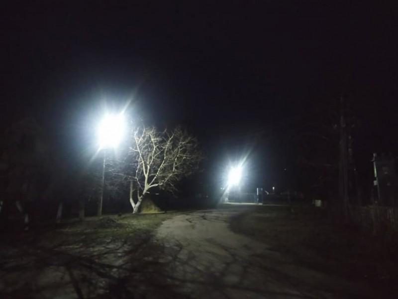 Козелець продовжують освітлювати (Фото)