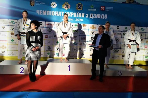 Наталія Чистякова – чемпіонка України з дзюдо
