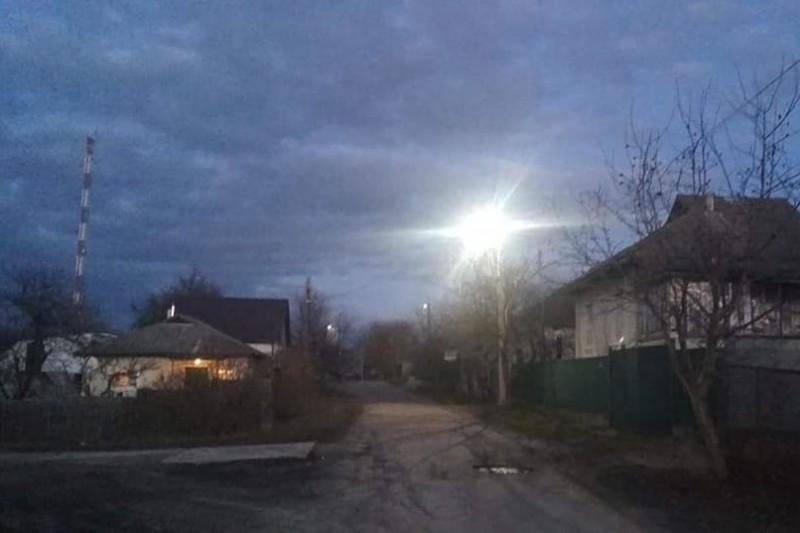 Козелець продовжують освітлювати (Фото)