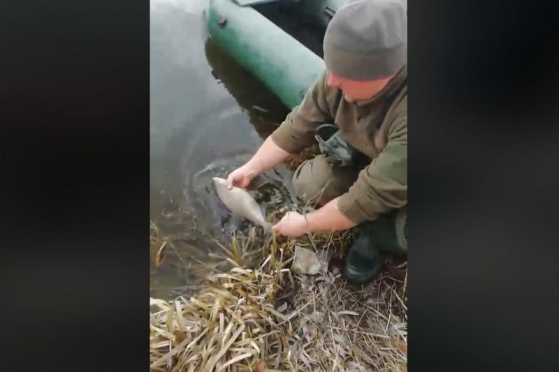 На Стрижні виявили заборонені знаряддя лову
