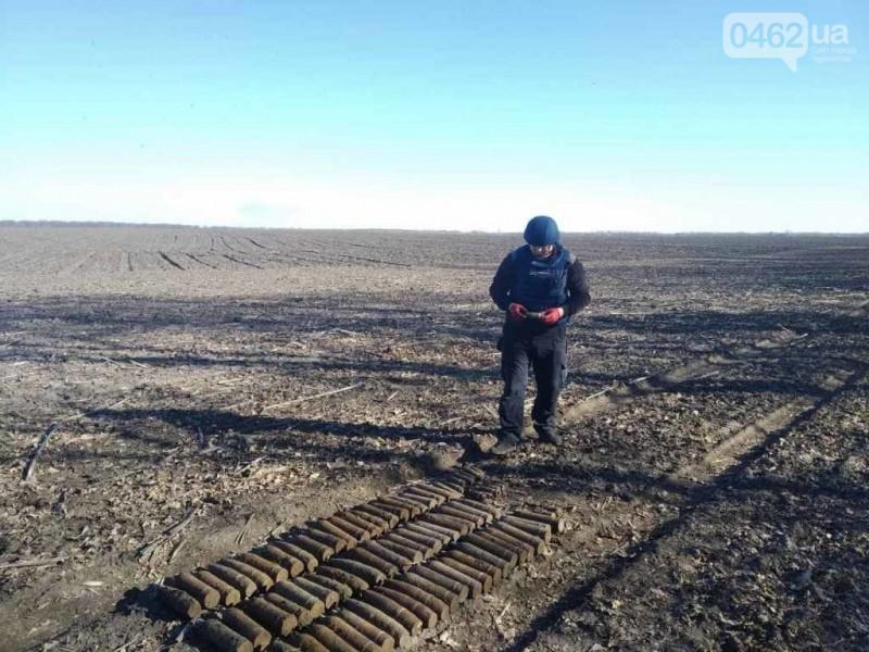 Відлуння війни: в Чернігівській області знайшли майже сотню снарядів