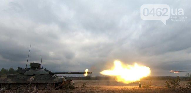 Тест-драйв оновленого танку проводять на полігоні у Чернігівській області