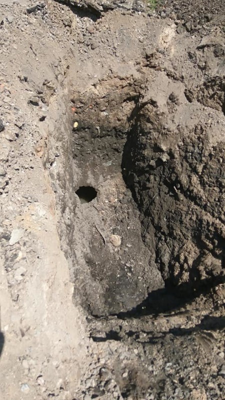 На Шерстянці виявили другий провал на каналізаційному колекторі