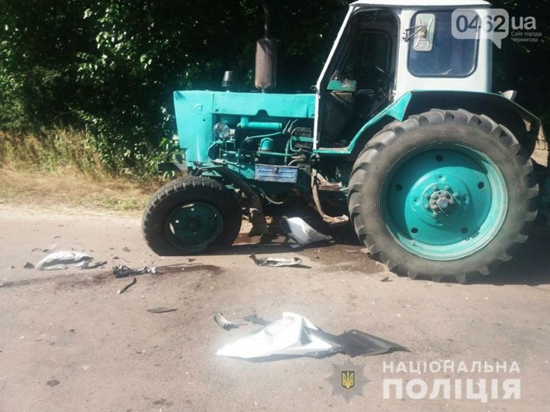 Смертельне ДТП у Чернігівській області. Розбилися мотоцикліст та його пасажир