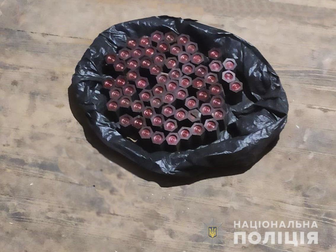 Поліцейські вилучили у жителя Чернігівщини домашній арсенал боєприпасів
