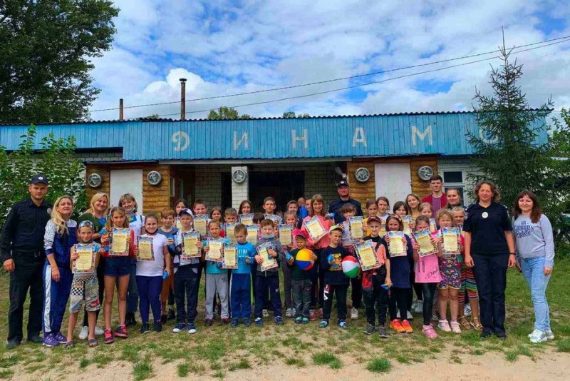 Чернігівська поліція організувала спортивне свято для дітей