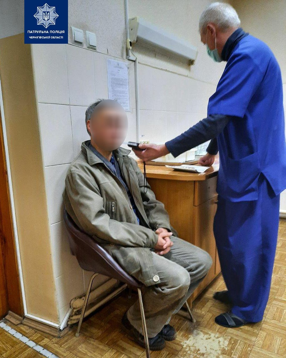 Алкогольні аварії: у Чернігові спіймали кілька водіїв напідпитку
