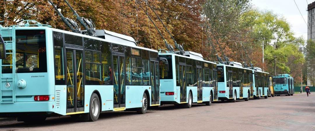 Через 2 тижні нові тролейбуси виїдуть на вулиці Чернігова