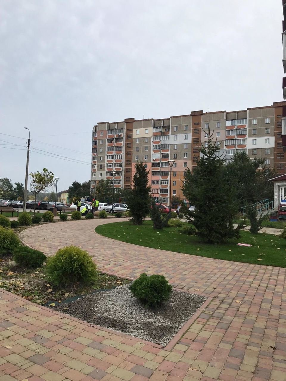 Ярослав КУЦ і Ніна ЛЕМЕШ відвідали будівництво нового міні-скверу на Масанах