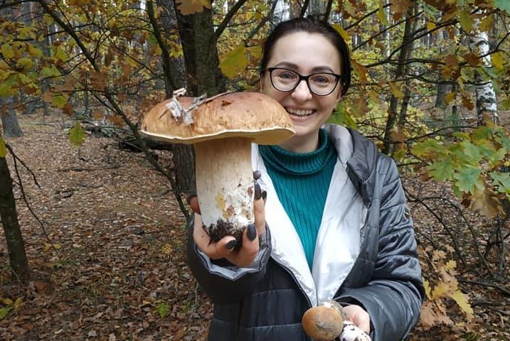На Чернігівщині знайшли гриб-велетень (Фотофакт)