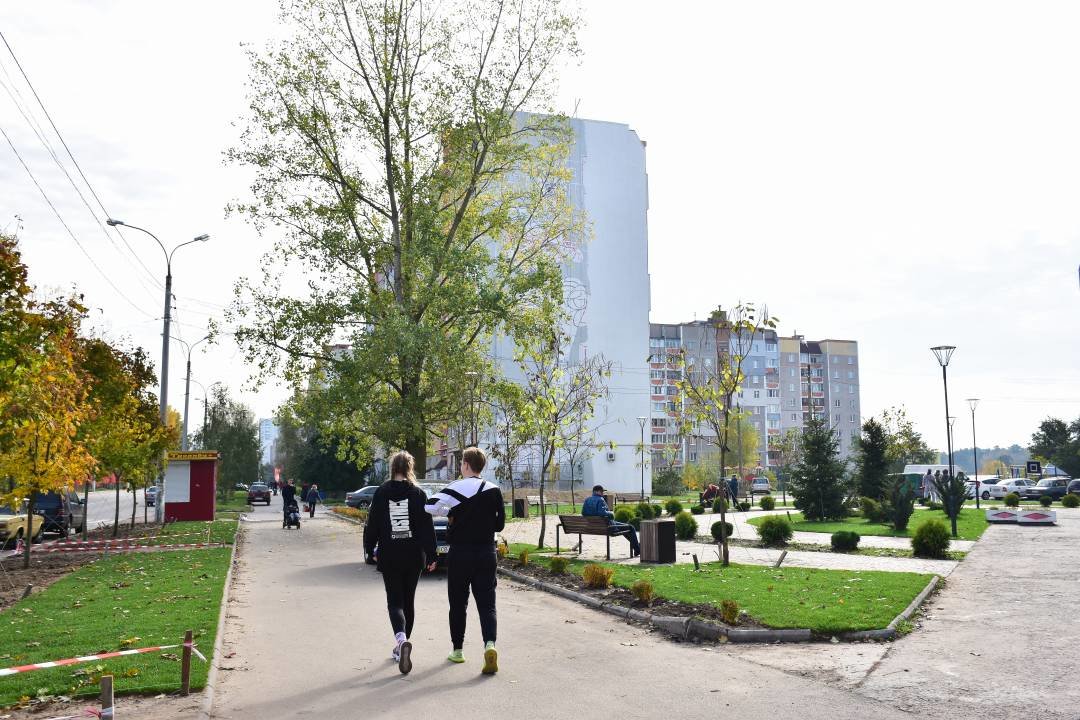 На Масанах у Чернігові з’явився міні-сквер