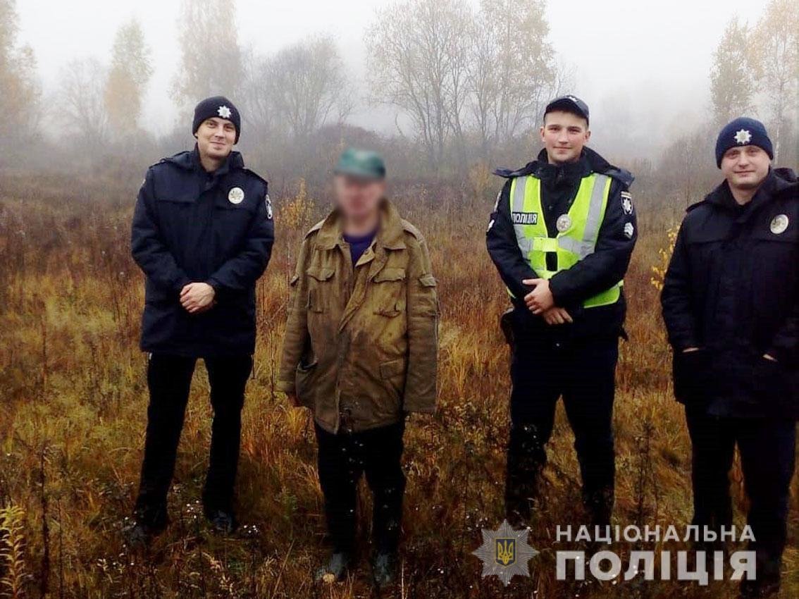 В лісі на Чернігівщині знайшли грибника з Білорусі