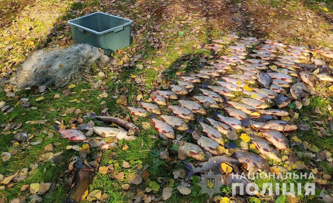 Половили рибки: на Чернігівщині поліція та прикордонники затримали браконьєрів