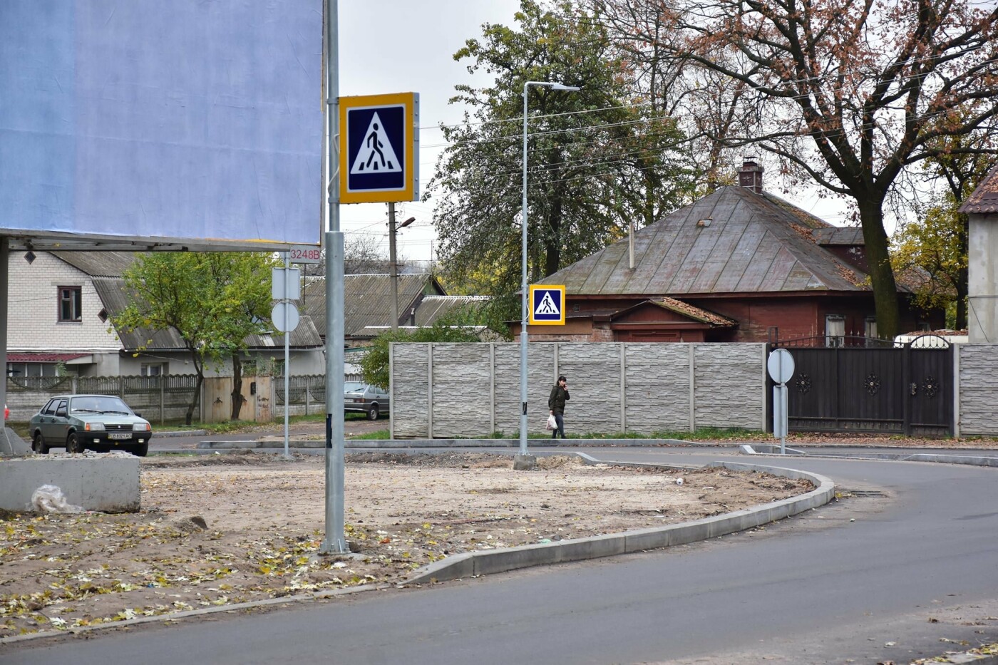 У Чернігові на нових "колах" підсвітили пішохідні переходи