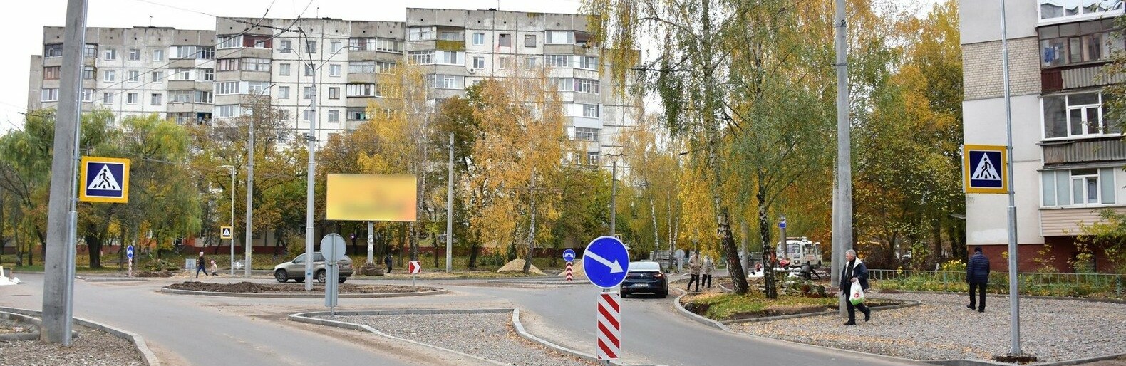 У Чернігові на нових "колах" підсвітили пішохідні переходи