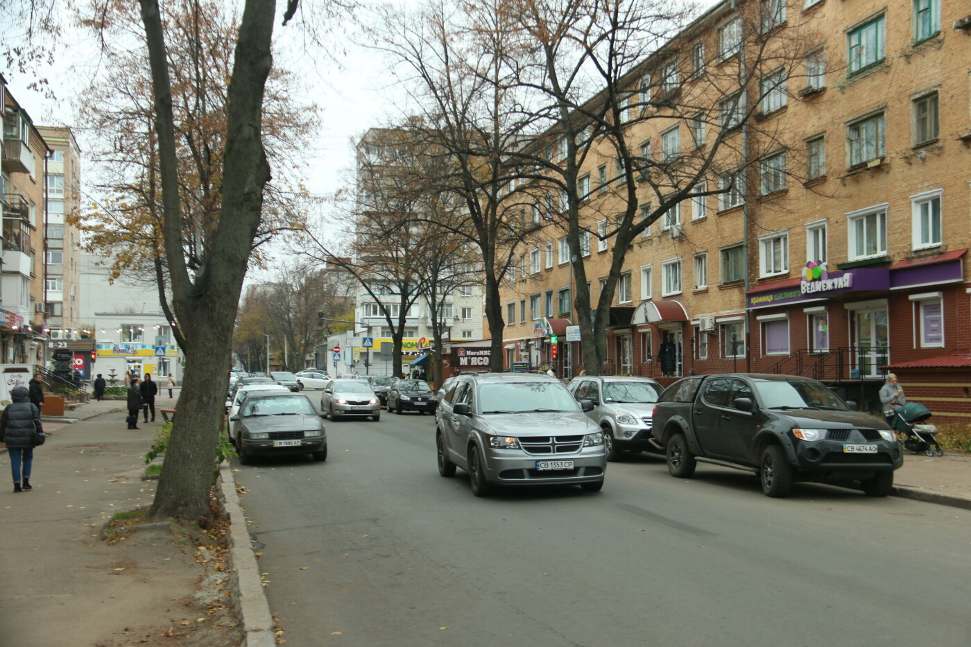 Вулиця Мстиславська у Чернігові стала односторонньою: Перші підсумки