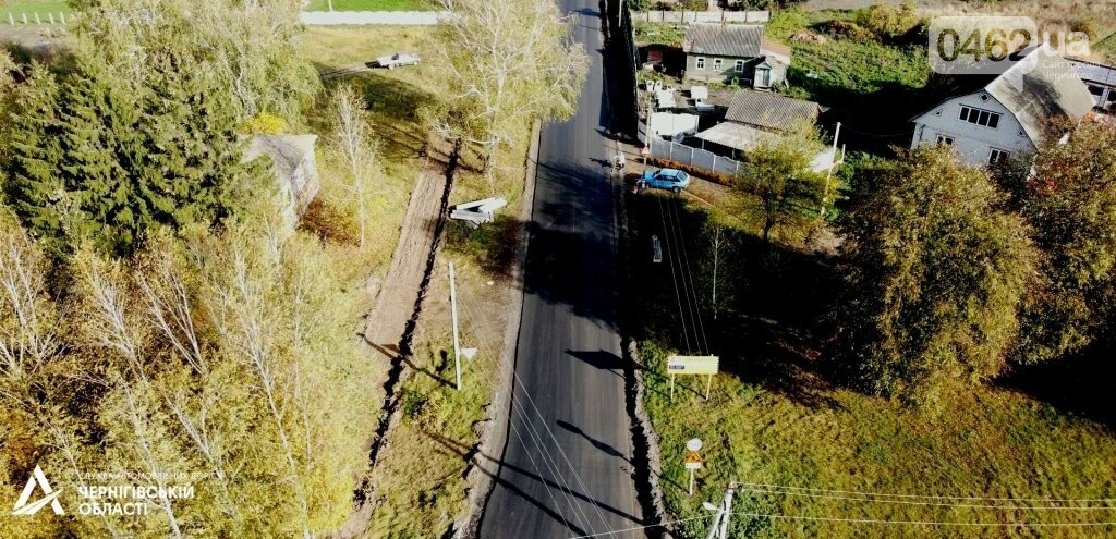 Дорога біля Березни: у Чернігівській області завершують роботи з ремонту траси