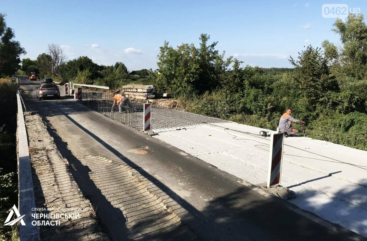На дорозі у Чернігівській області ремонту дочекалися відразу 7 мостів