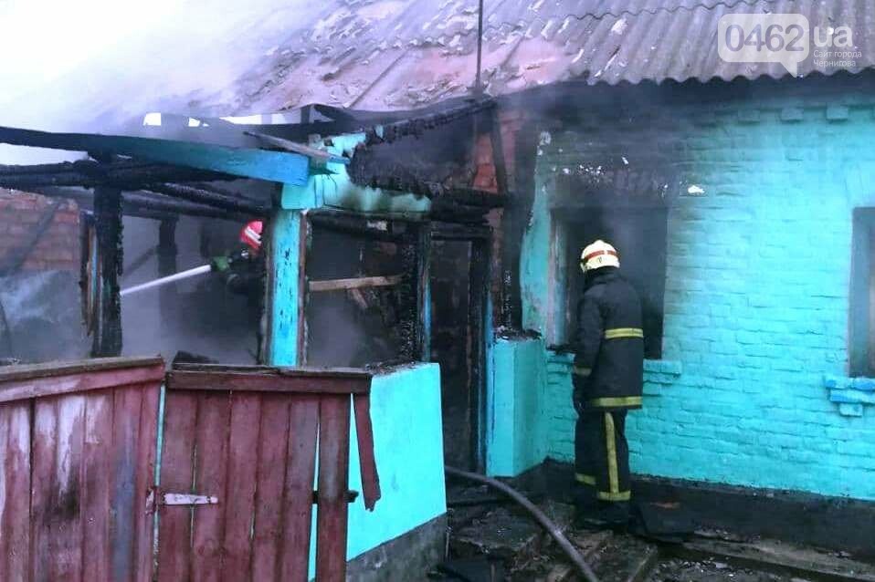 У пожежі на Чернігівщині загинули пенсіонерка та її донька