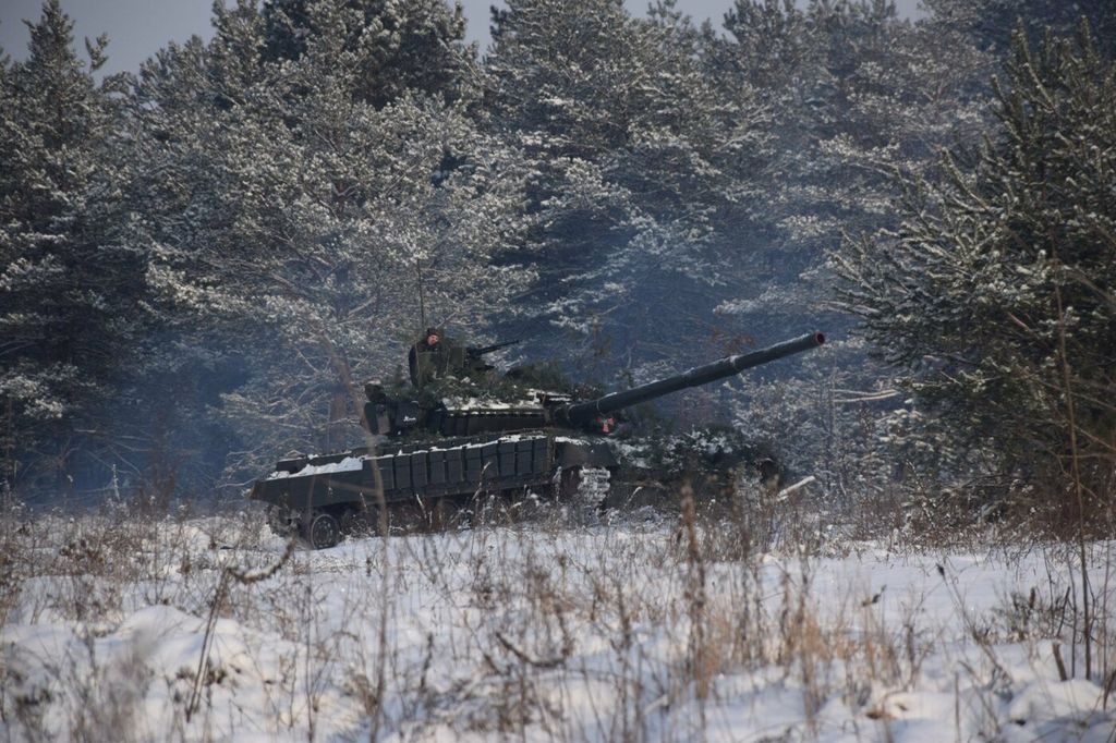 Морози не завадили: на Чернігівщині пройшли військові навчання
