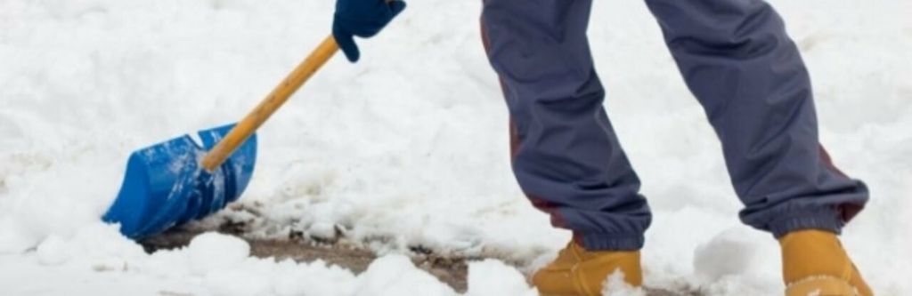 Чернігівські зупинки від снігу розчищають безробітні