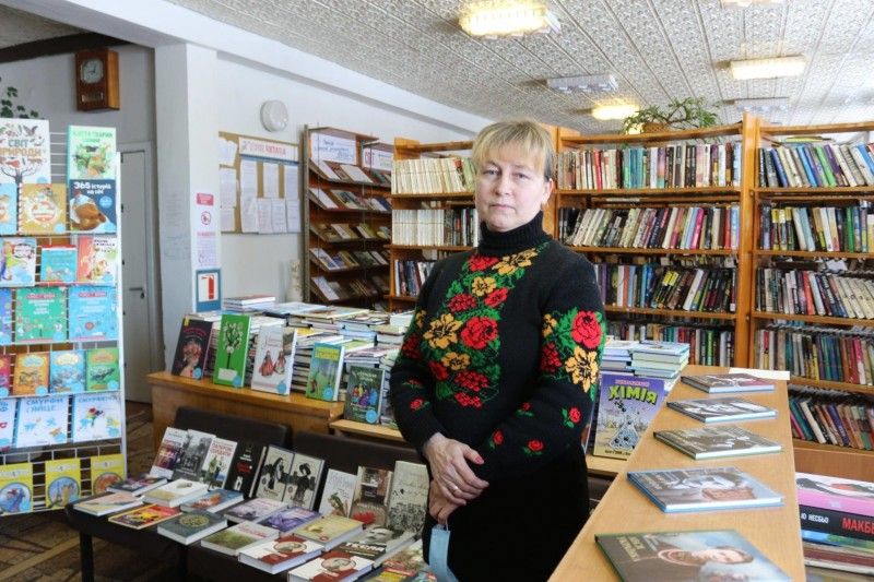 Бібліотека на Чернігівщині отримала книжок на 100 тисяч гривень