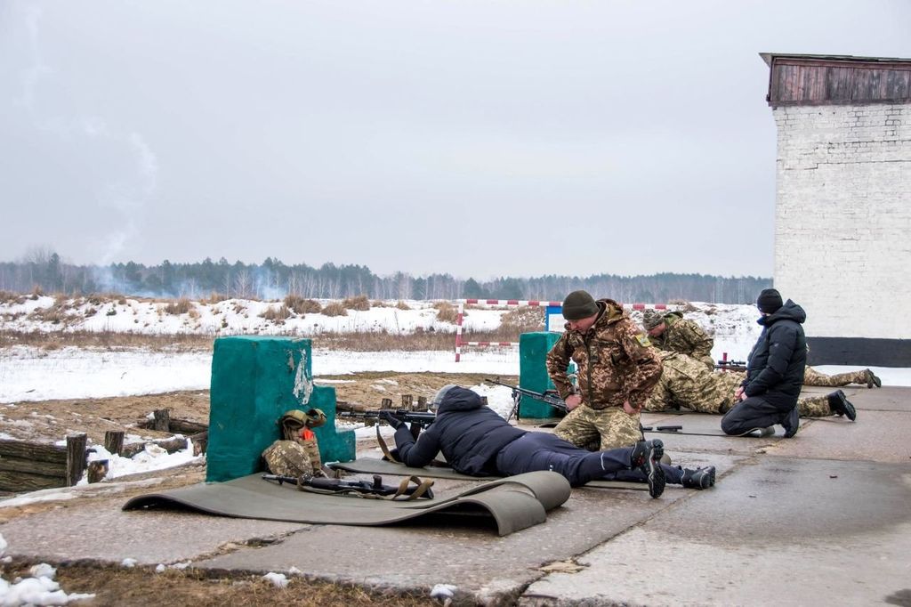 Мер столиці Віталій Кличко взяв участь у військовому вишколі на Чернігівщині