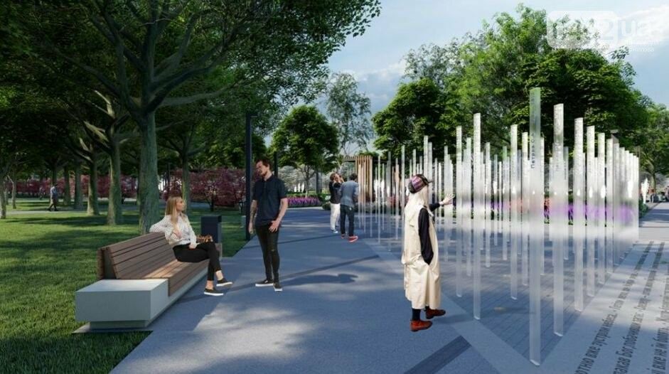 У Чернігові показали, як виглядатиме новий сквер у центрі міста. Спойлер: тут буде пішохідний фонтан