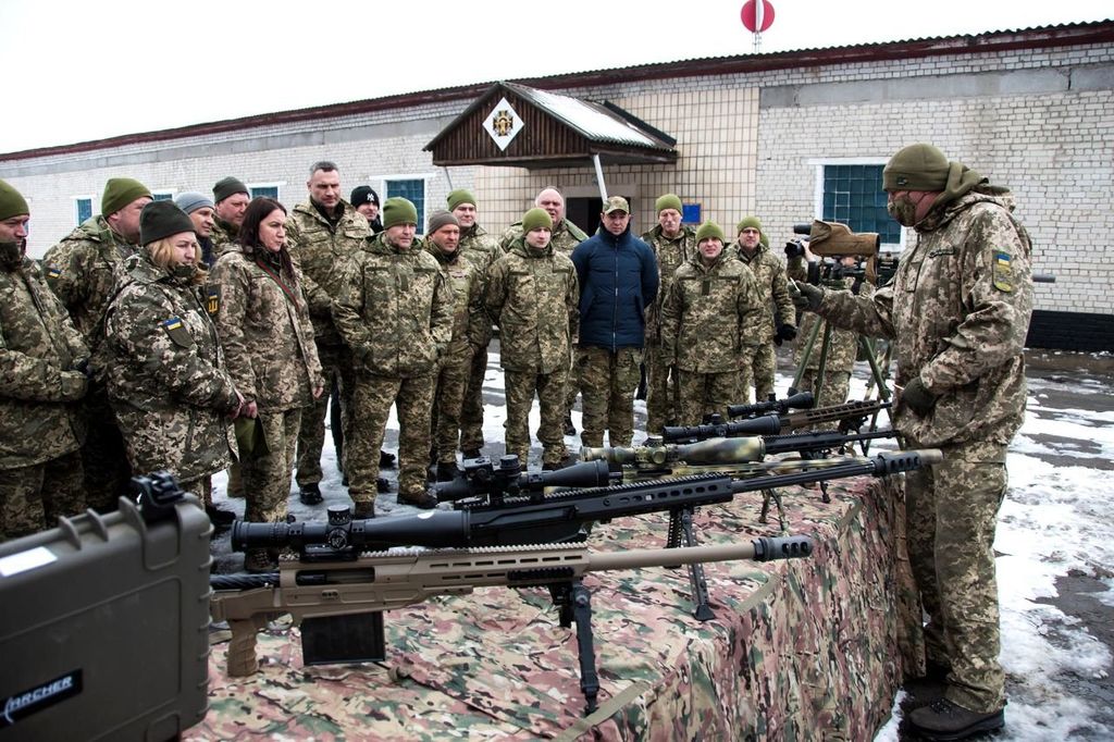 Мер столиці Віталій Кличко взяв участь у військовому вишколі на Чернігівщині