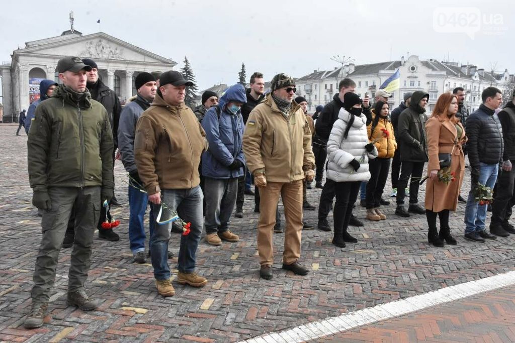 У Чернігові вшанували пам’ять Героїв Небесної Сотні та загиблих учасників АТО