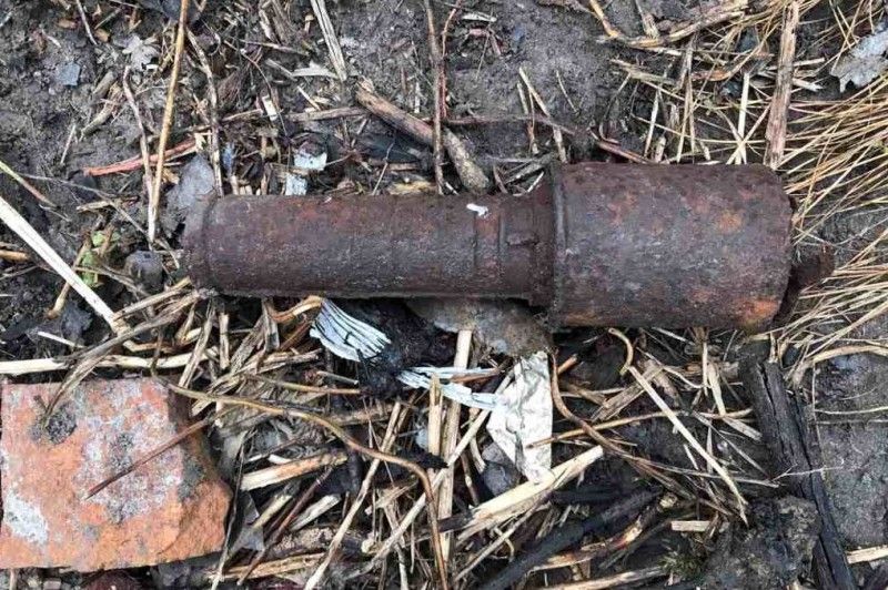 На Чернігівщині піротехніки знищили ручну гранату часів минулих війн