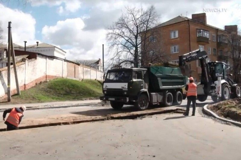 Вулиця Князя Чорного у Чернігові незабаром буде з новим освітленням