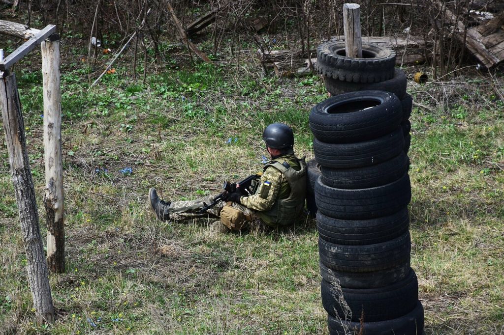 «Умови максимально наближені до бойових»: військові навчання неподалік Чернігова (ФОТО)
