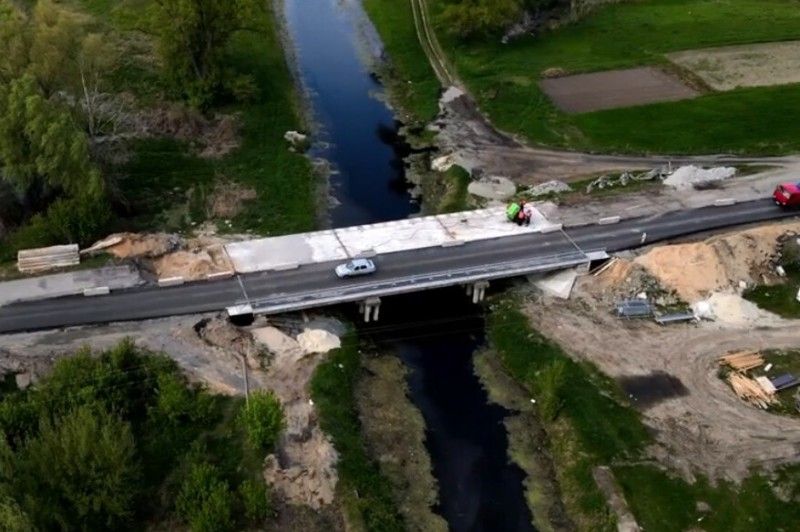 Розпочато ремонт другої половини мосту через річку Остер на об’їзній Ніжина