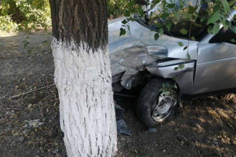 На Чернігівщині автівка влетіла в дерево