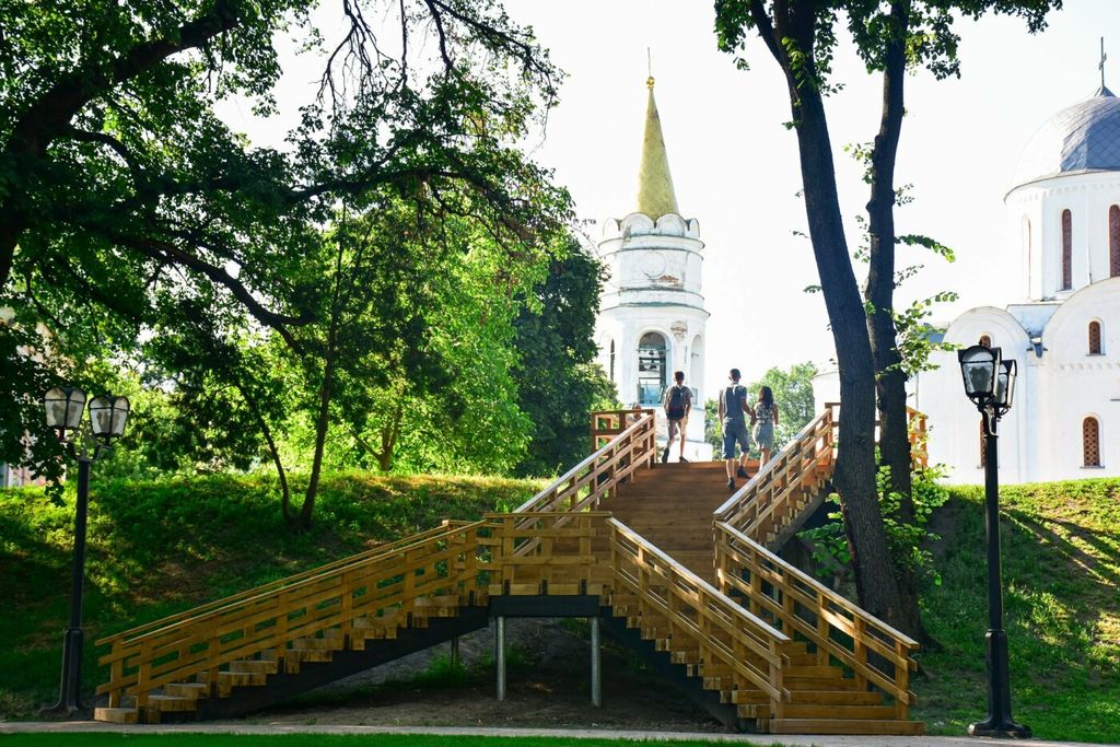 Чернігів перетворює територію стародавнього Дитинця на парк європейського рівня