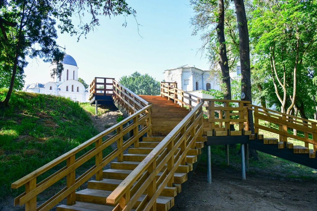 Чернігів перетворює територію стародавнього Дитинця на парк європейського рівня