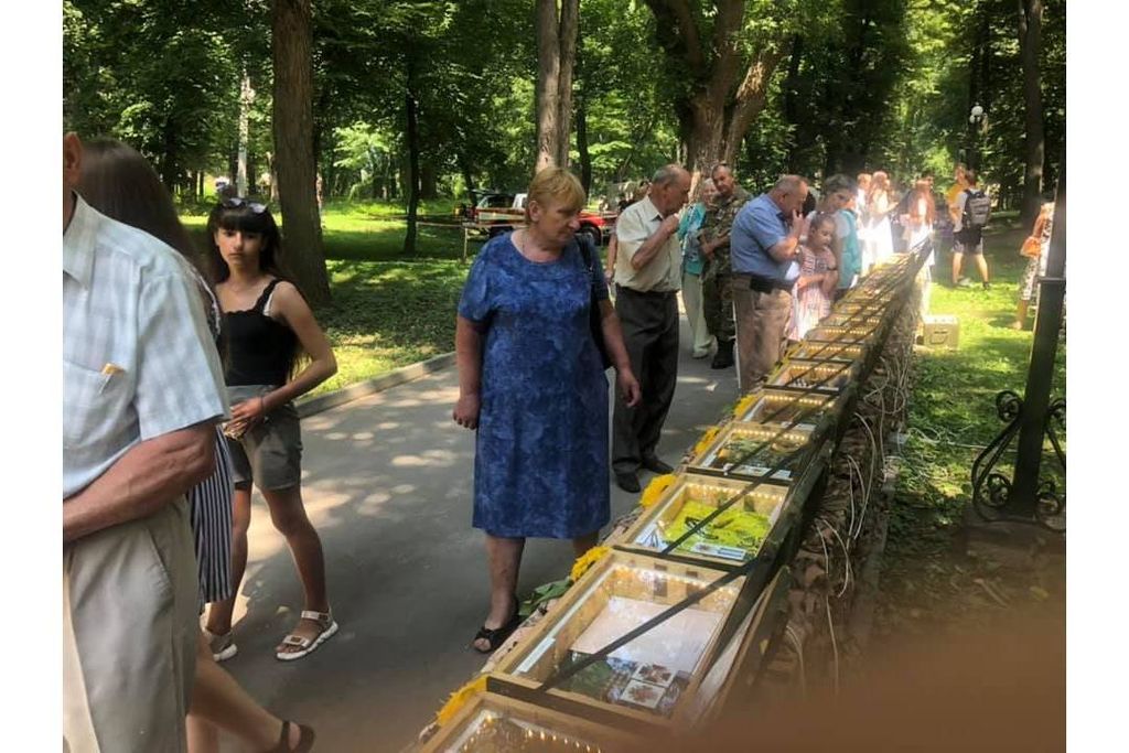 Чернігівська виставка «Блокпост пам’яті» побувала на фестивалі в Заліщиках