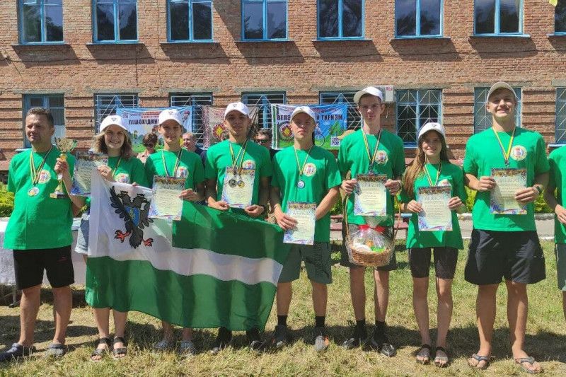 Команда Чернігівської області посіла друге місце чемпіонату України з пішохідного туризму