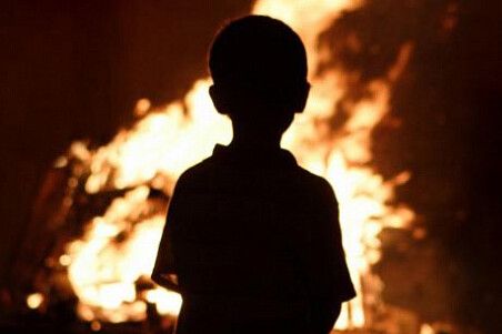 На Чернігівщині діти влаштували масштабну пожежу