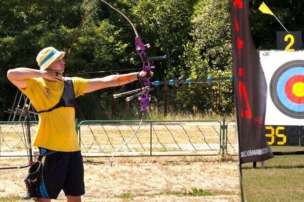 Олександр Криворучко – бронзовий призер чемпіонату України зі стрільби з лука серед кадетів