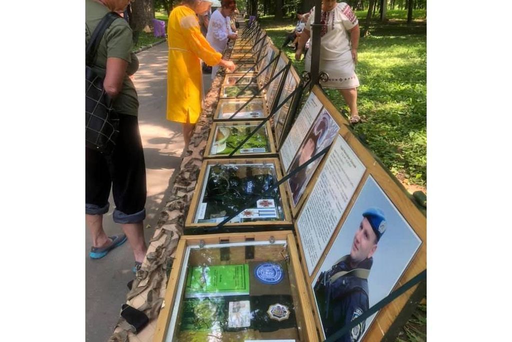 Чернігівська виставка «Блокпост пам’яті» побувала на фестивалі в Заліщиках