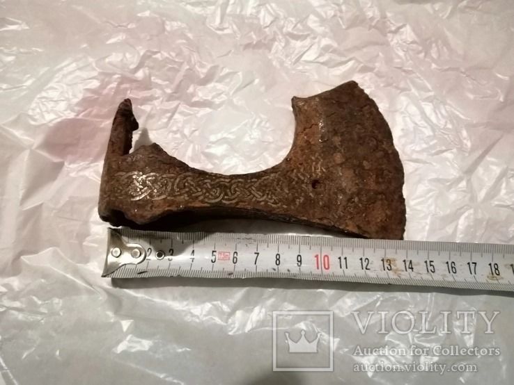 Неподалік Чернігова знайшли цінний артефакт – унікальну бойову сокиру з орнаментом (Фото)