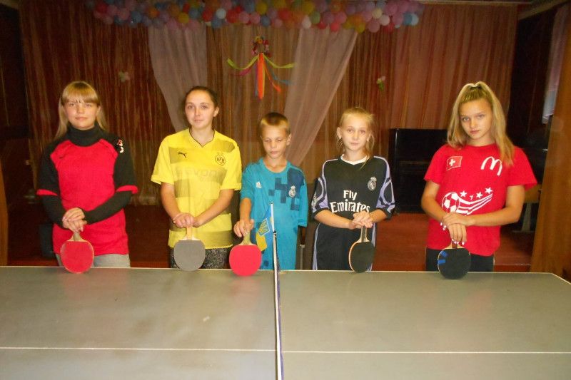 У Петрушині влаштували школярський чемпіонат із настільного тенісу